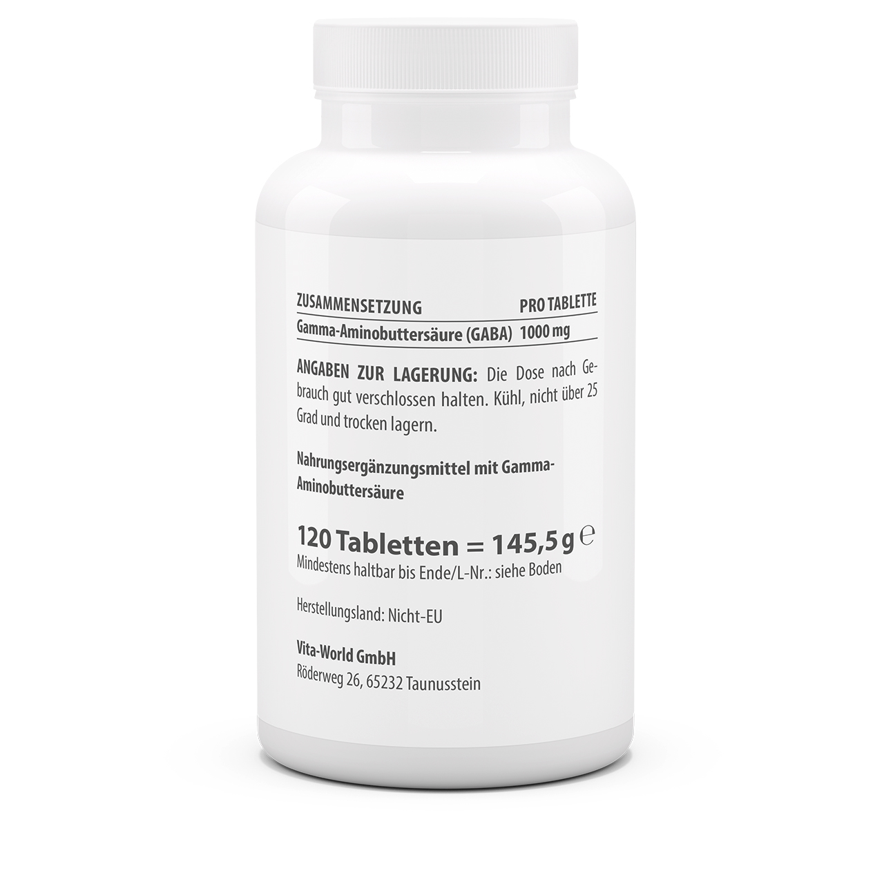 Gaba 1000 mg (120 Tbl) Gaba 1000 mg (120 Tbl)