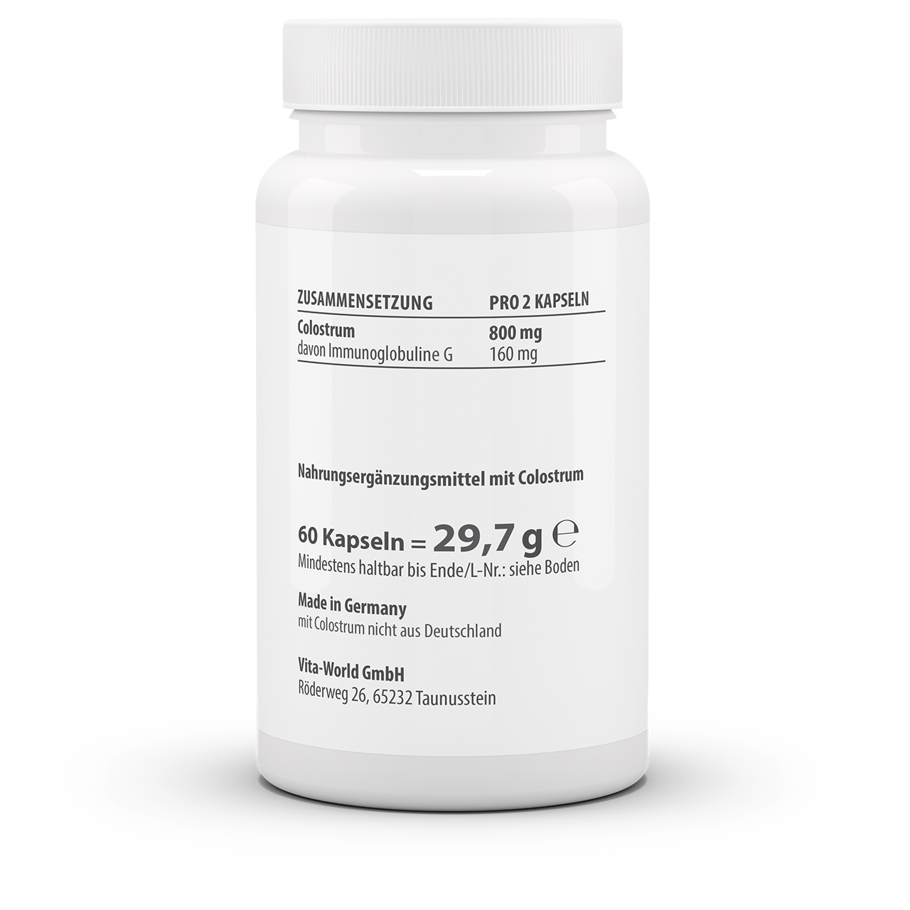 Colostrum 400 mg (60 Kps)