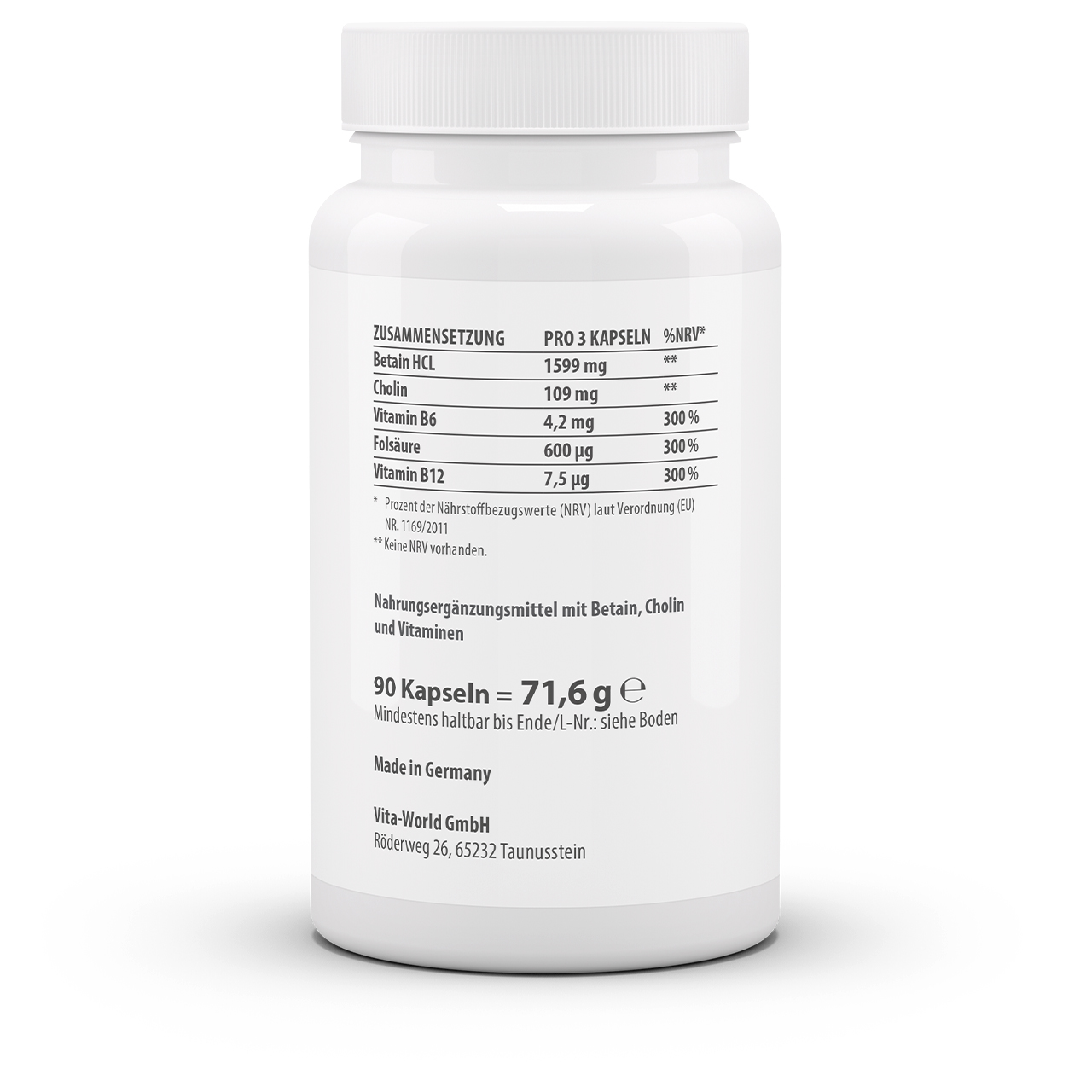 Homocysteine Complex (90 caps) Homocysteine Complex (90 caps)