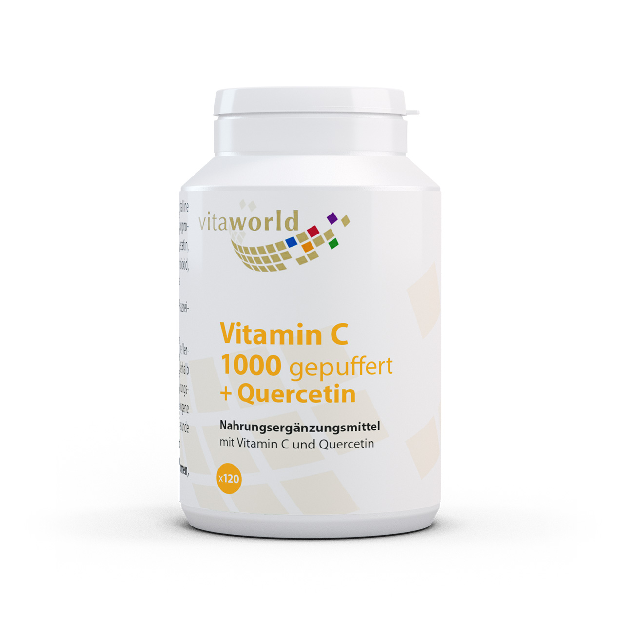 Vitamin C 1000 gepuffert + Quercetin (120 Tbl)