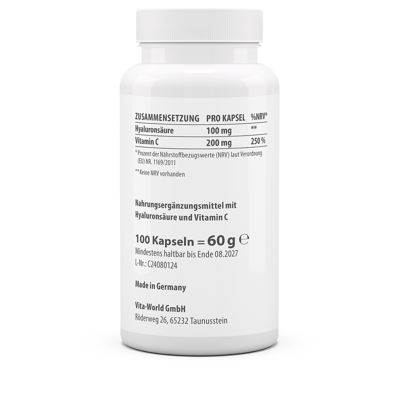 Hyaluronsäure 100 mg Gelenk (100 Kps)