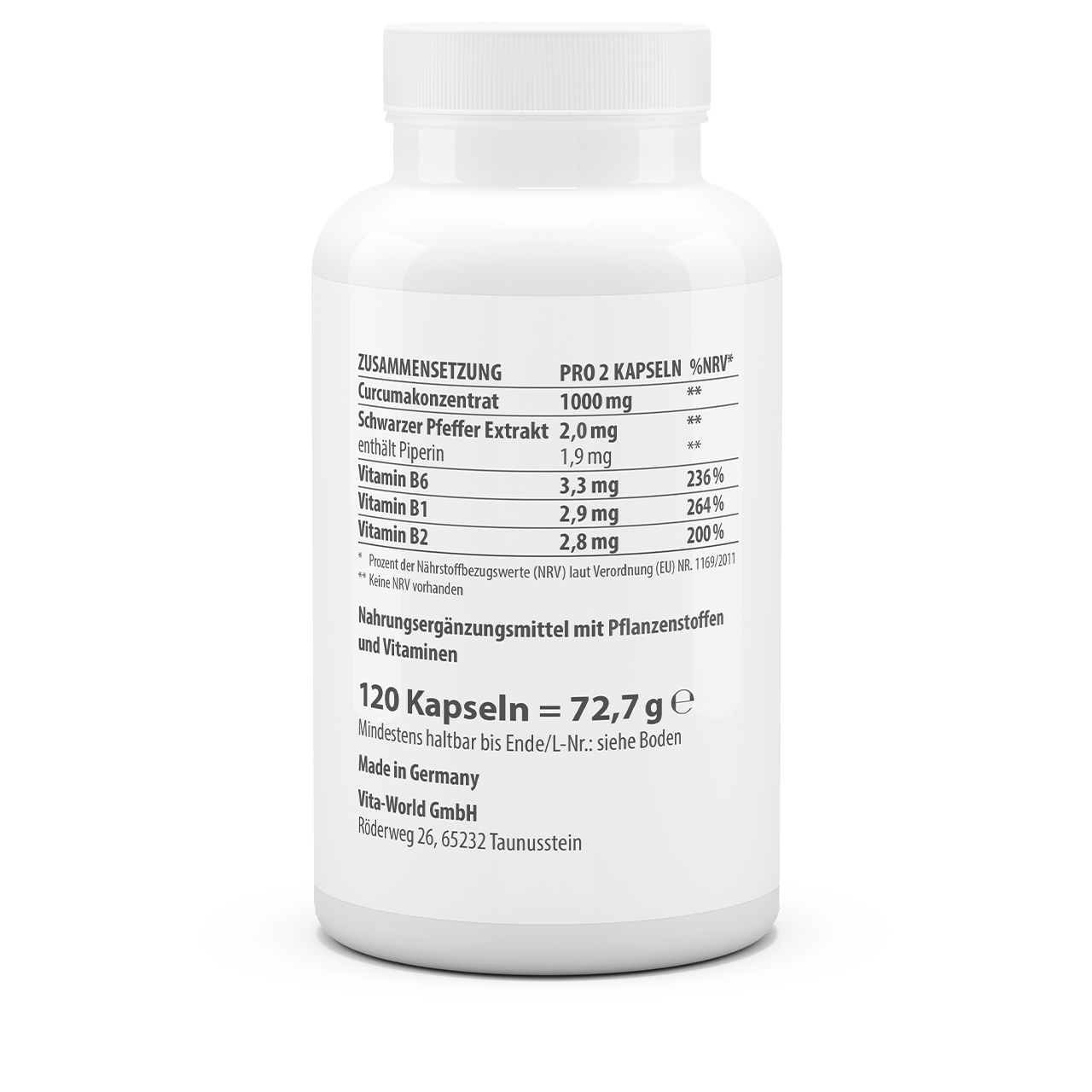 Curcuma 500 mg 5er Pack (600 Kps) Curcuma 500 mg 5er Pack (600 Kps)