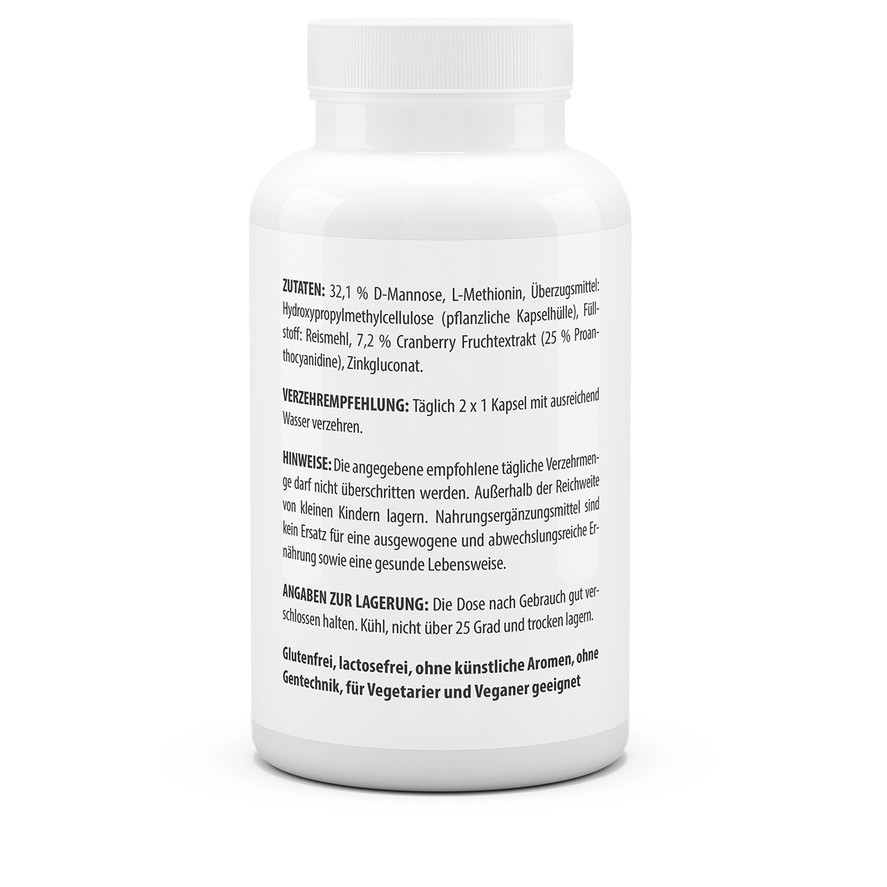 Cranberry + D-Mannose (90 Kps) Cranberry + D-Mannose (90 Kps)