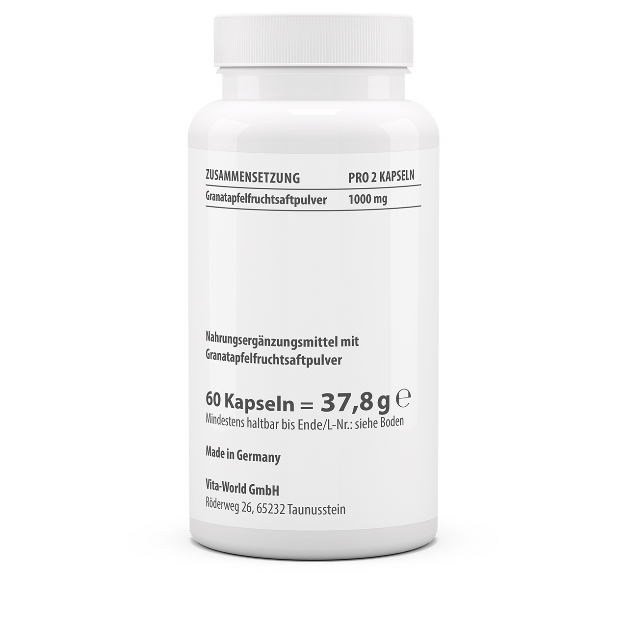 Granatapfel 500 mg (60 Kps)