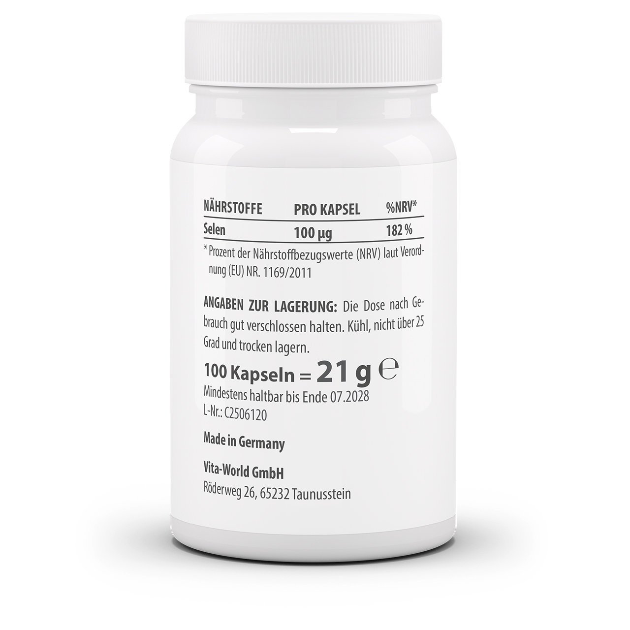 Selen 100 mcg (100 Kps)