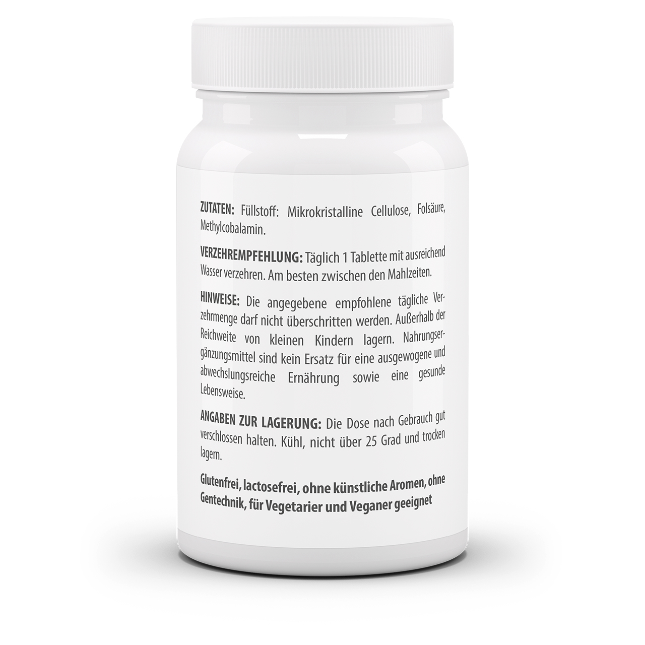 Vitamin B12 500 µg + Folsäure 800 µg (180 Tbl) Vitamin B12 500 µg + Folsäure 800 µg (180 Tbl)
