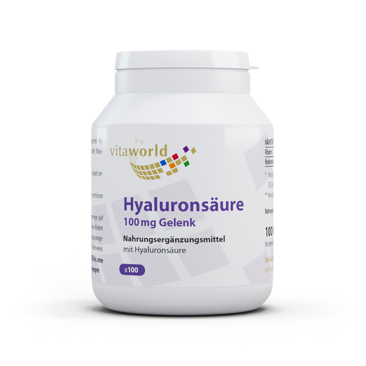 Hyaluronsäure 100 mg Gelenk (100 Kps)