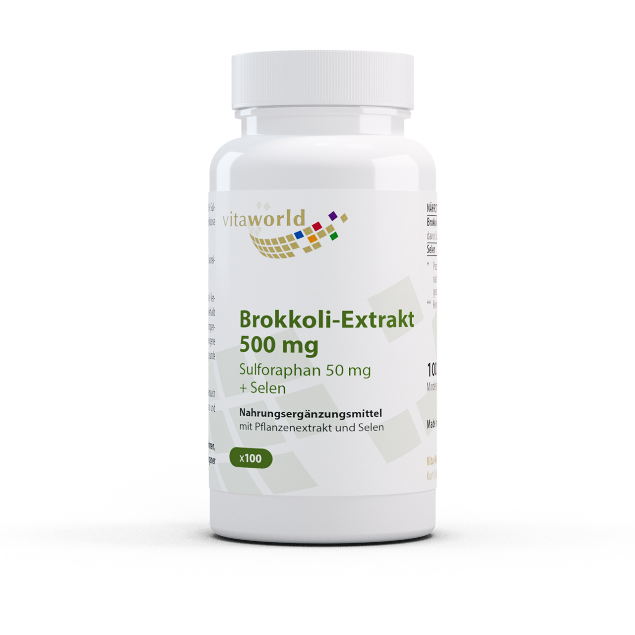 Brokkoli-Extrakt 500 mg (100 Kps)