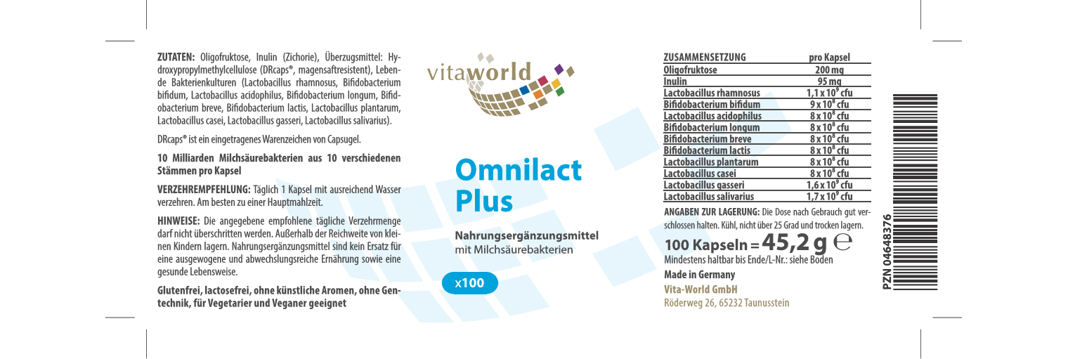 Omnilact Plus (100 Kps)