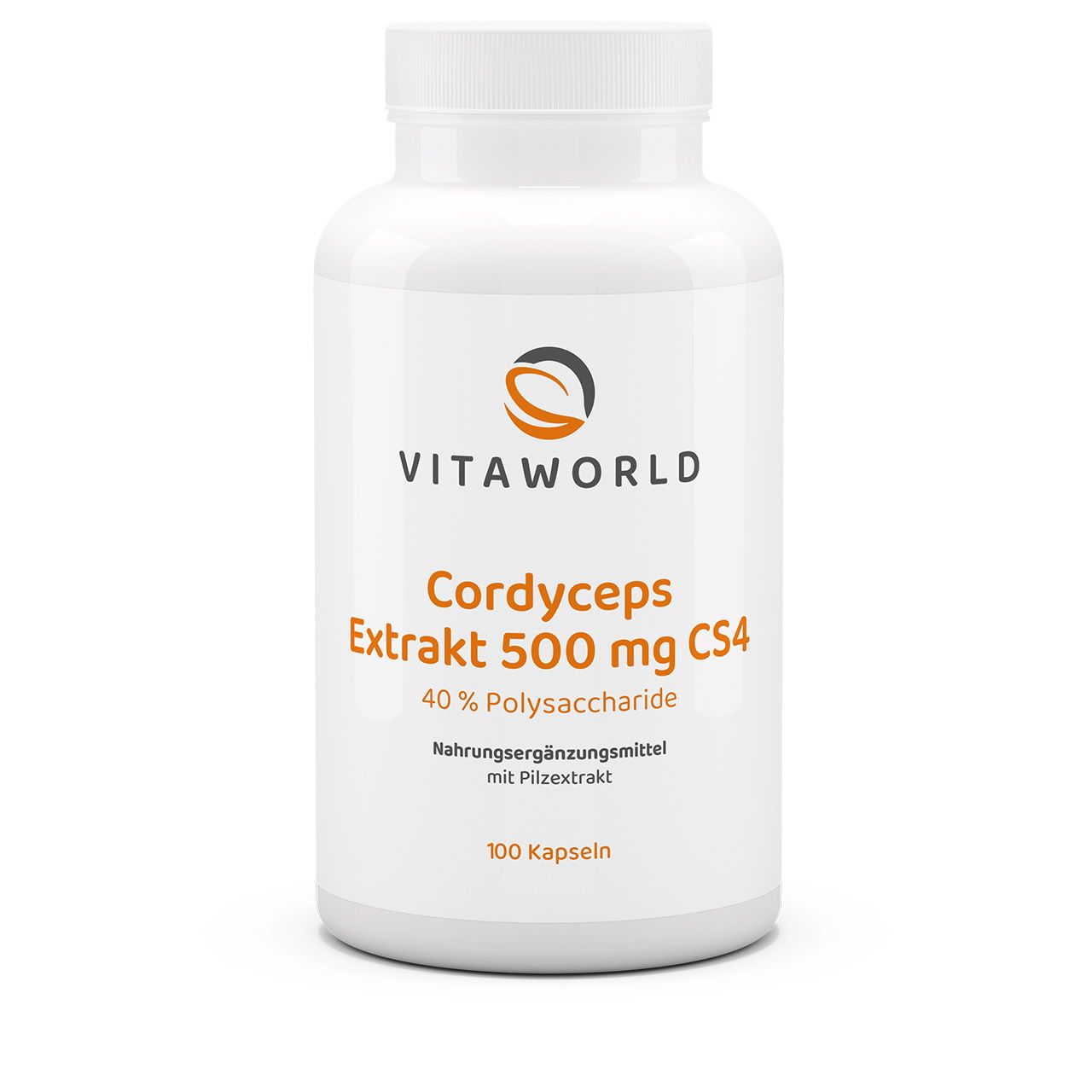 Cordyceps Extrakt CS4 500 mg 40% Polysaccharide (100 Kps)
