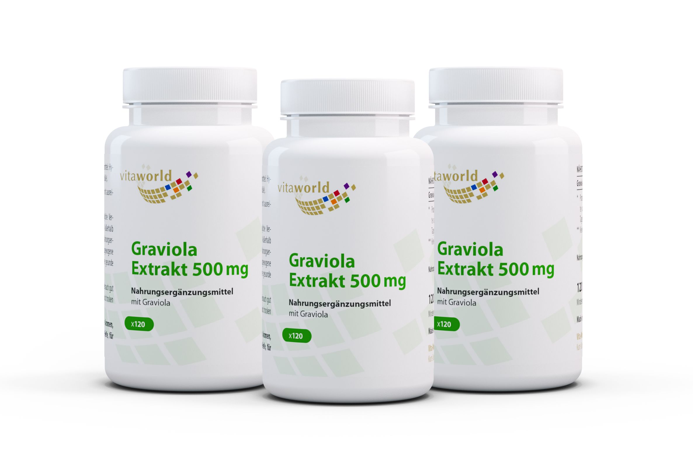 Graviola extract 500 mg 3 pack (360 Kps)