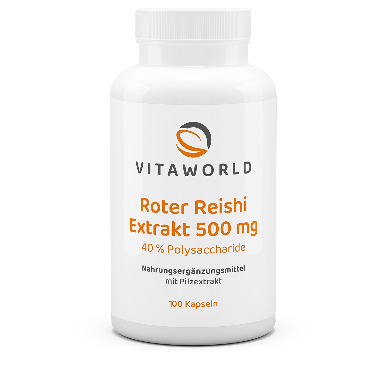 Roter Reishi Extrakt 500 mg 40% Polysaccharide (100 Kps)