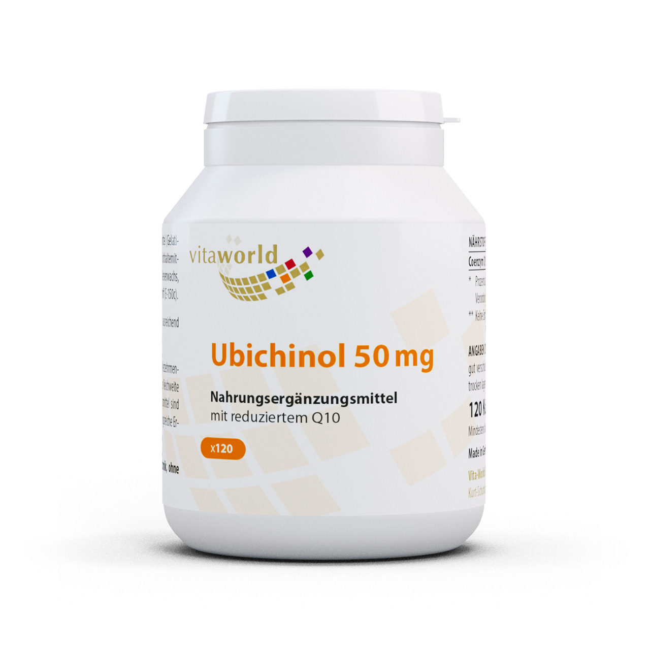 Ubichinol 50 mg (120 Kps)