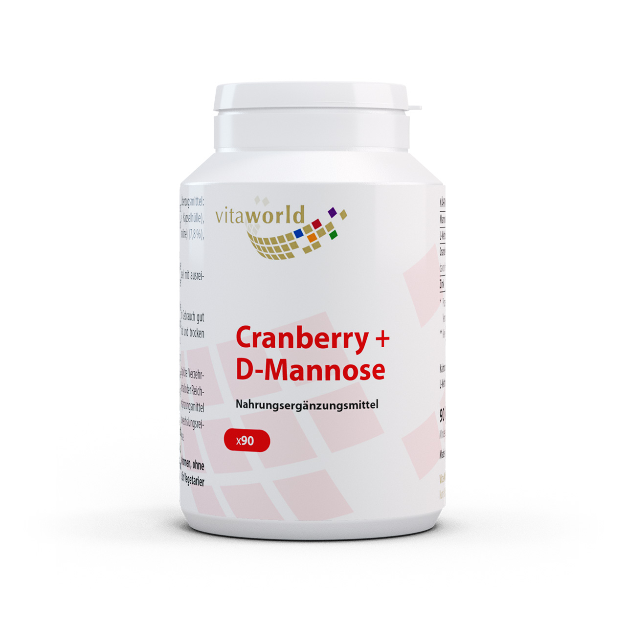 Cranberry + D-Mannose (90 Kps)