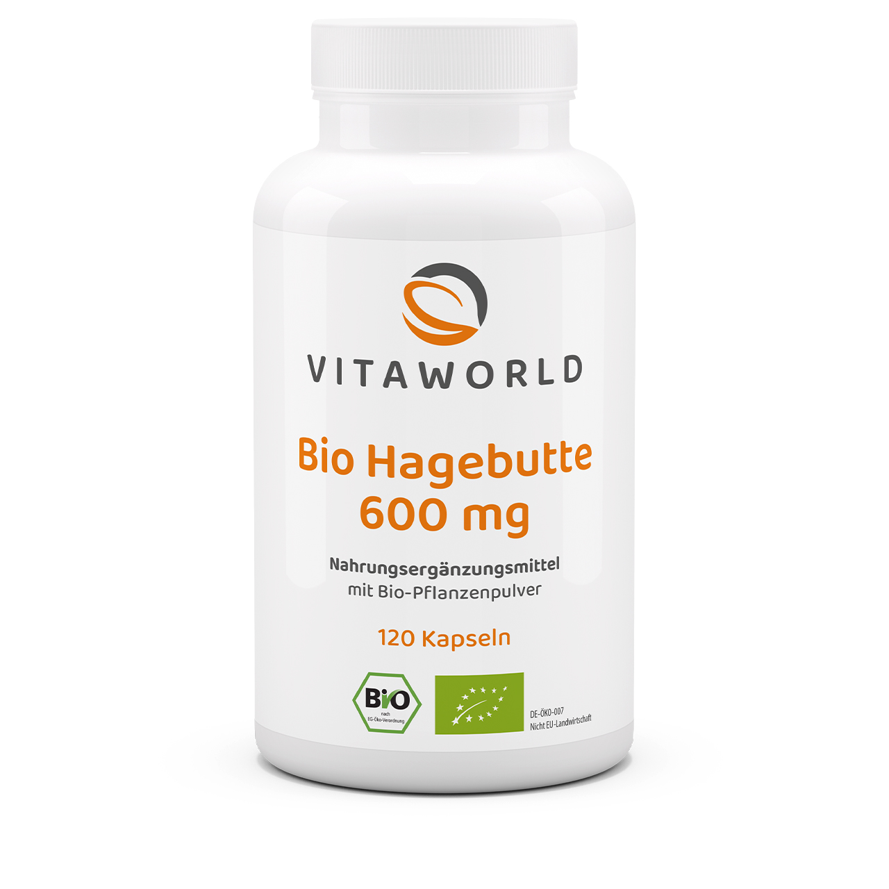 Rose hip 600 mg organic (120 caps Rose hip 600 mg organic (120 caps