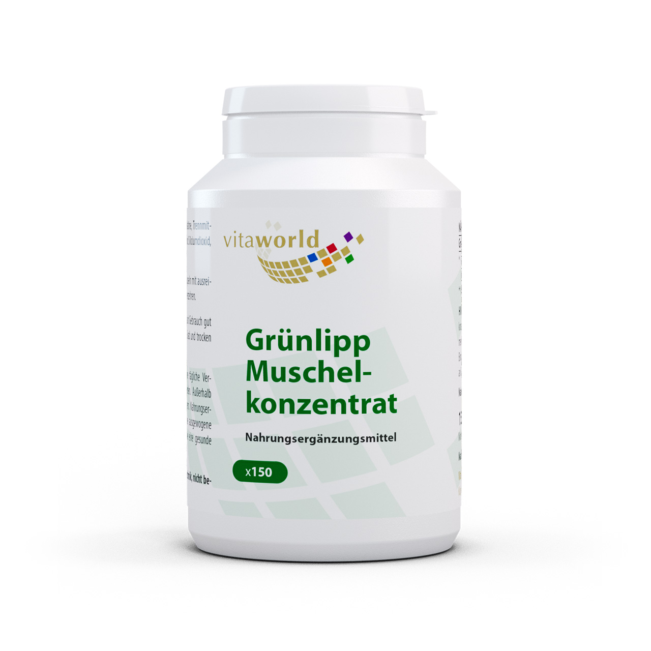 Grünlippmuschelkonzentrat 500 mg (150 Kps)