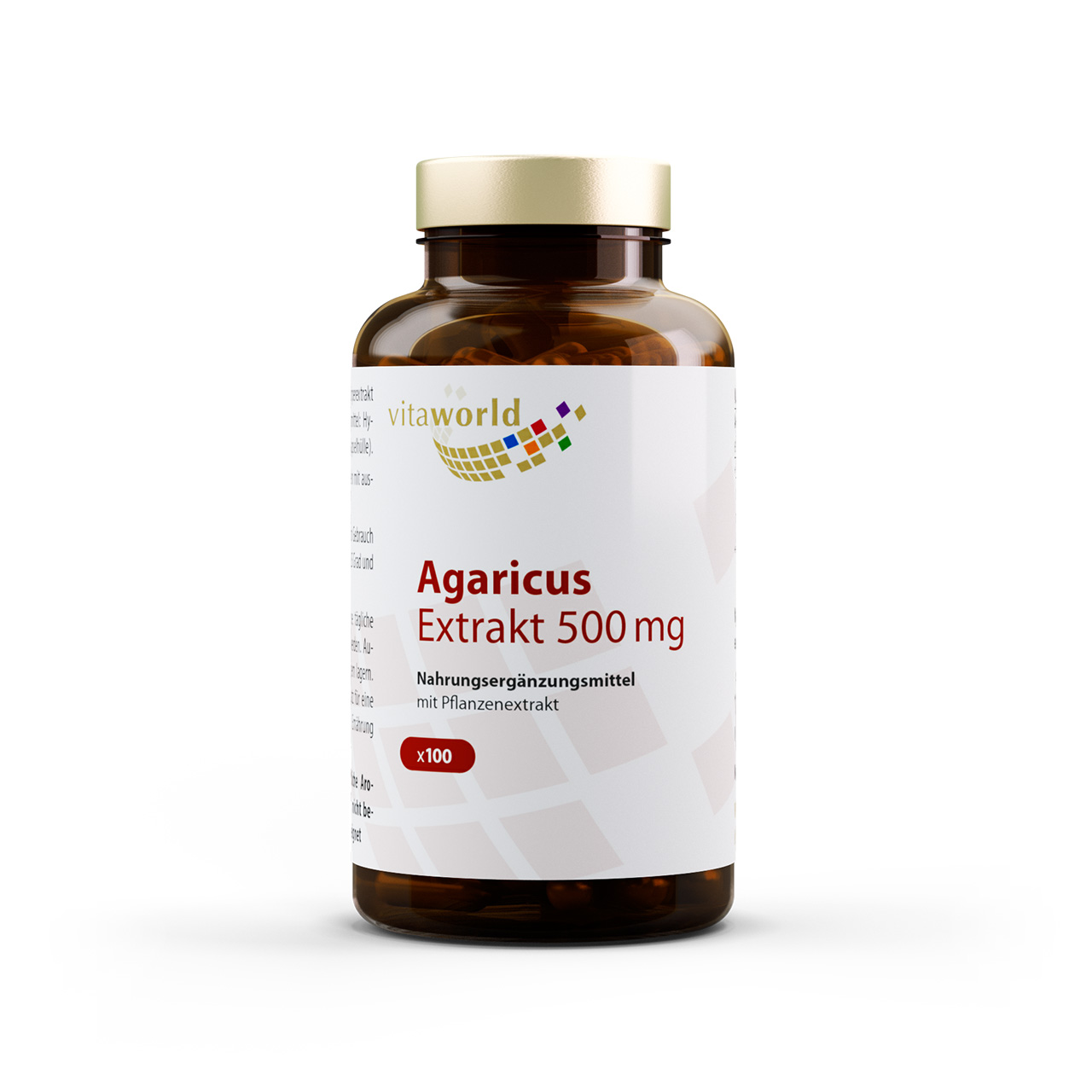 Agaricus Extrakt 500 mg (100 Kps)