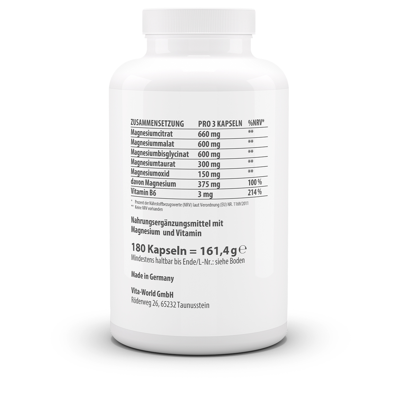 Magnesium Komplex (180 Kps)