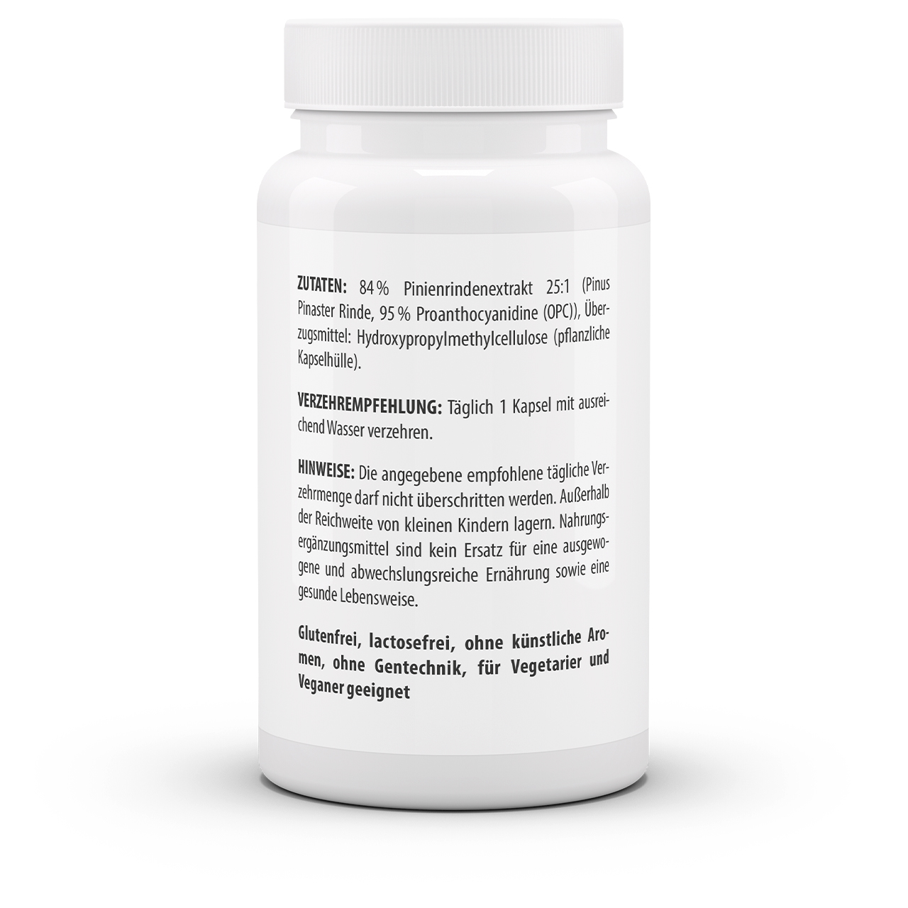 Kiefernrindenextrakt 500 mg (60 Kps) Kiefernrindenextrakt 500 mg (60 Kps)