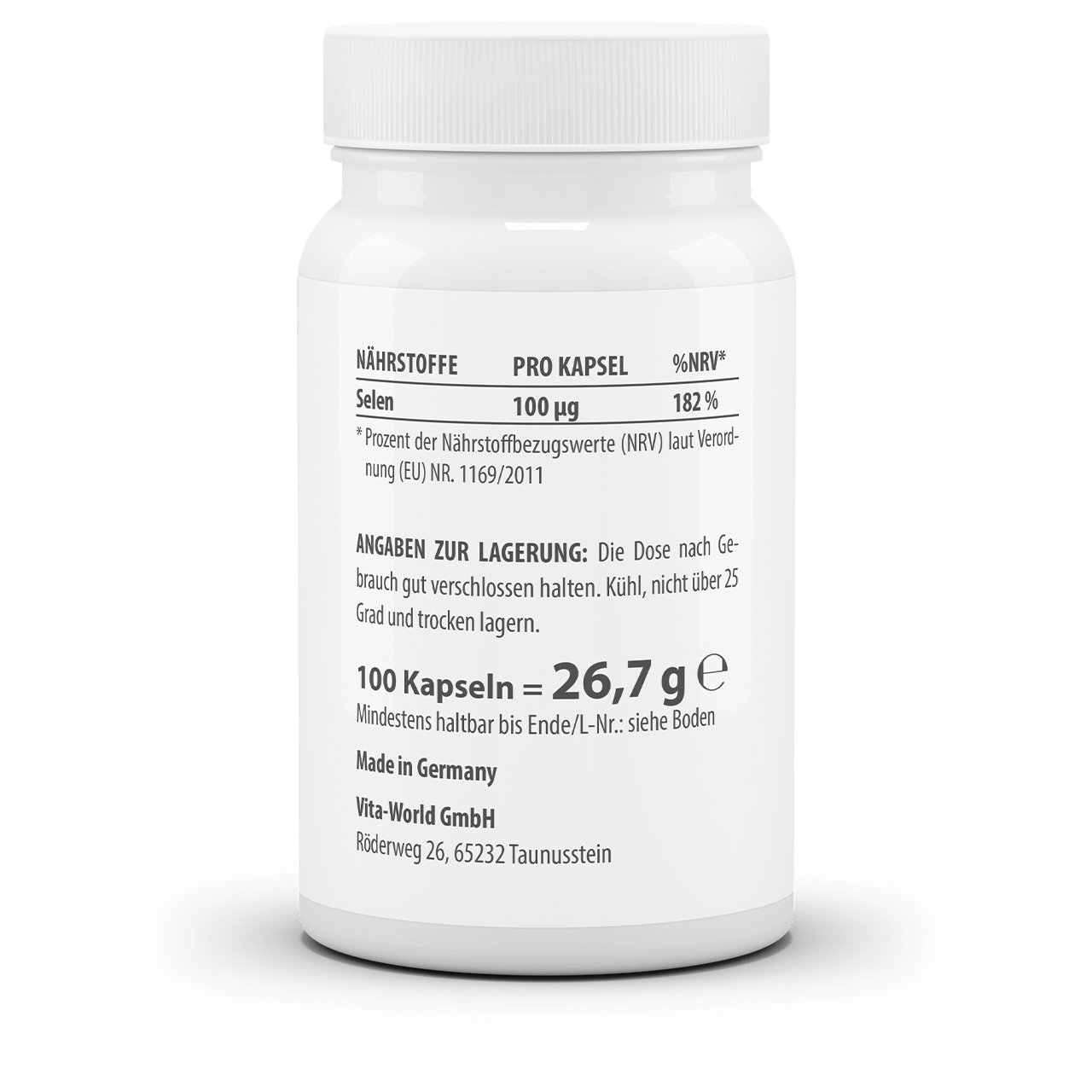 Selen 100 mcg (100 Kps) Selen 100 mcg (100 Kps)