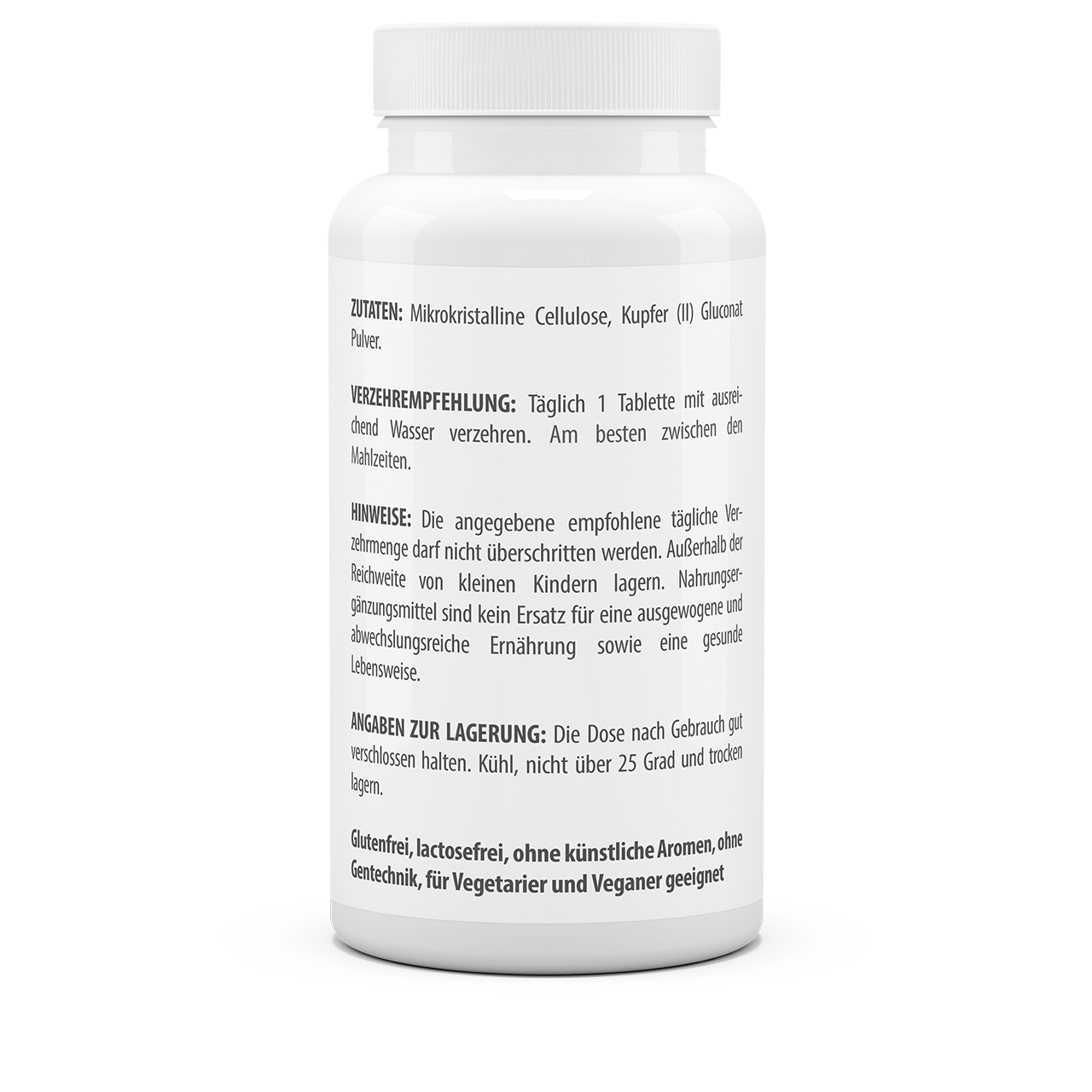 Kupfer 2 mg (365 Tbl)