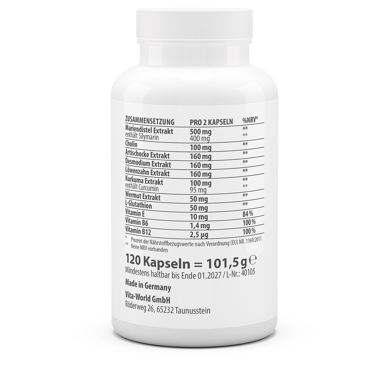 Liver-Vital Complex (120 caps) Liver-Vital Complex (120 caps)