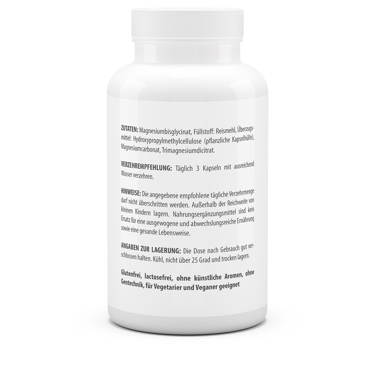 Magnesiumbisglycinat Plus 3er Pack (360 Kps) Magnesiumbisglycinat Plus 3er Pack (360 Kps)