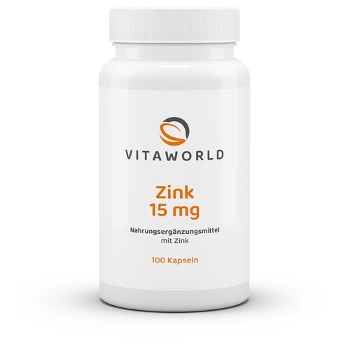 Zink 15 mg (100 Kps)