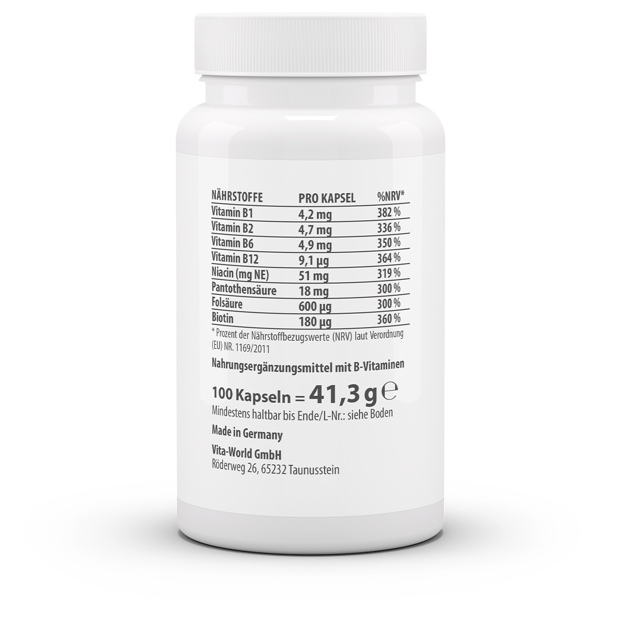 Vitamin B Komplex (100 Kps) Vitamin B Komplex (100 Kps)