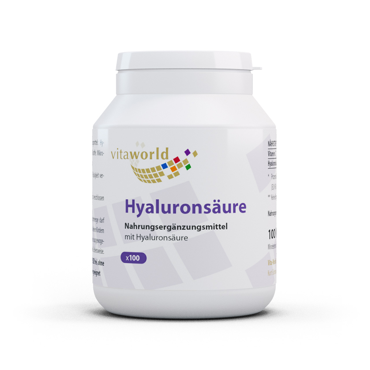 Hyaluronsäure 100 mg (100 Kps) Hyaluronsäure 100 mg (100 Kps)