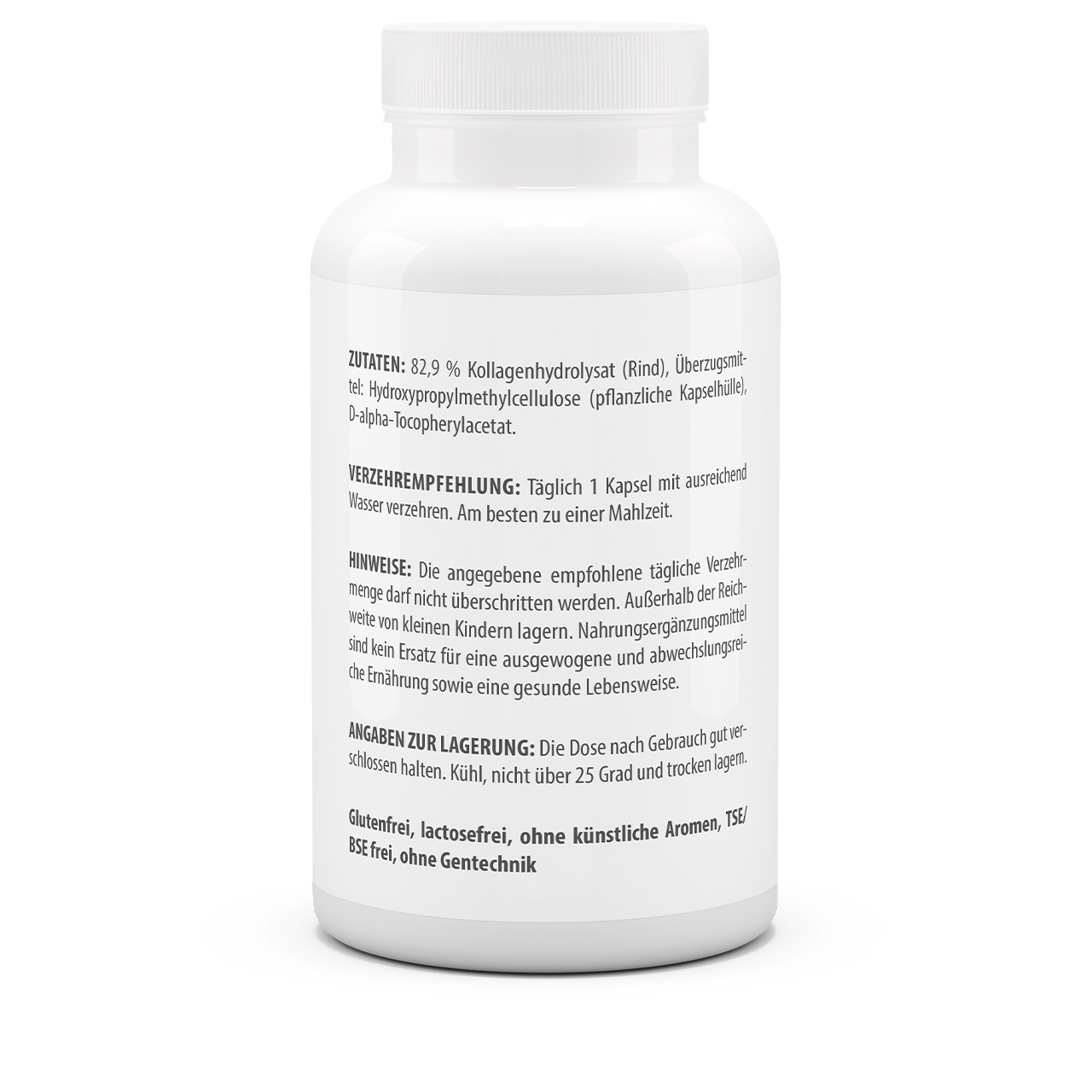 Kollagen 500 mg plus Vitamin E 3er Pack (300 Kps)