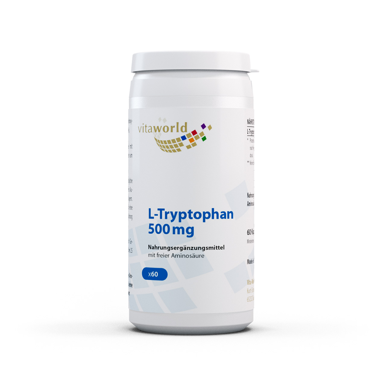 L-Tryptophan 500 mg (60 Kps)