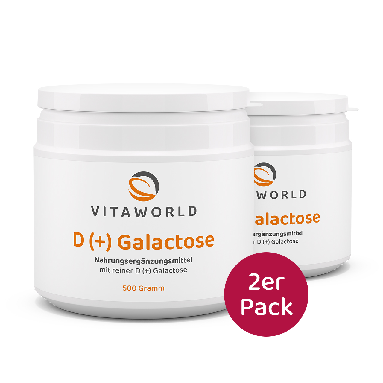 D(+)Galactose 2er Pack (1000 g)