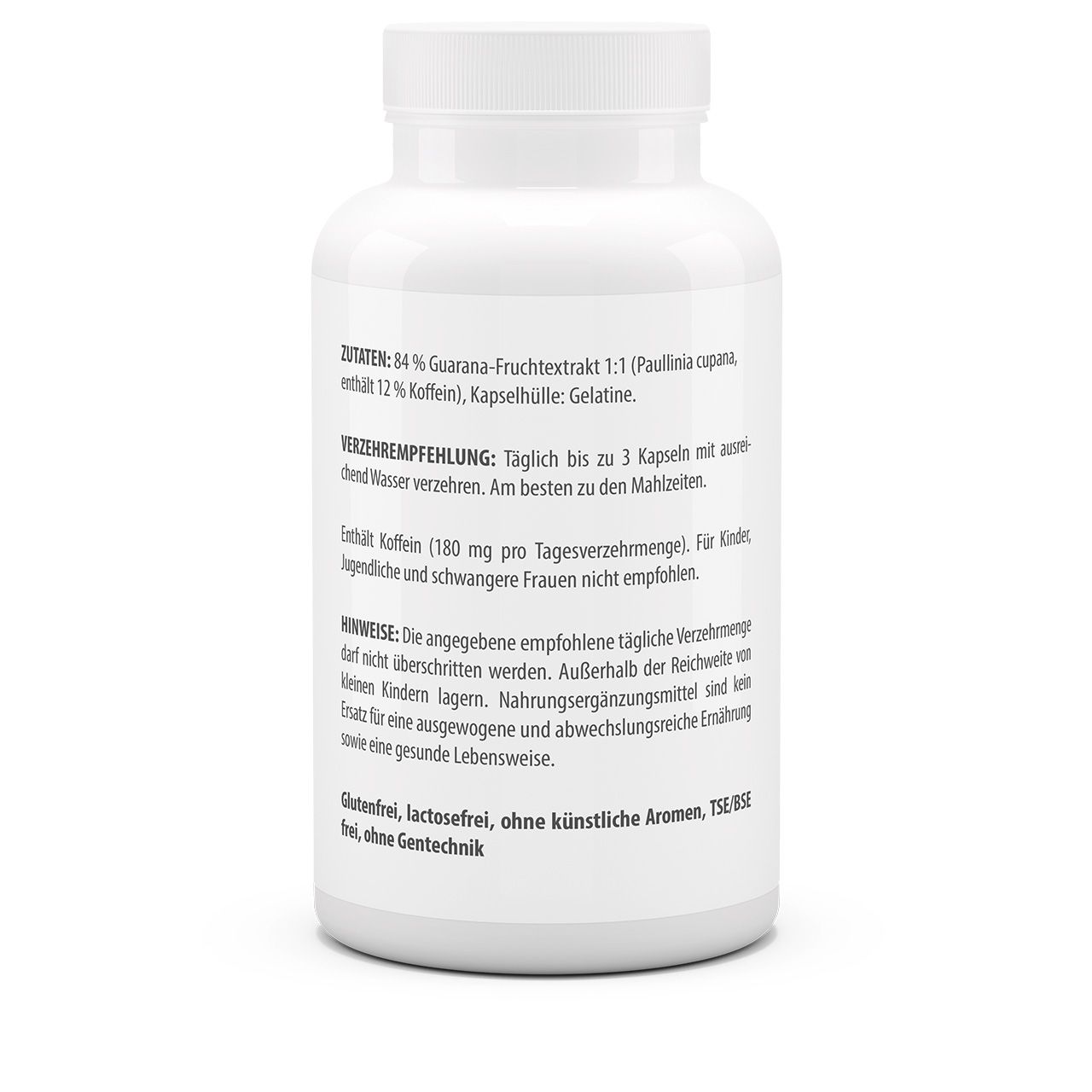 Guarana Pur 500 mg (120 caps) Guarana Pur 500 mg (120 caps)