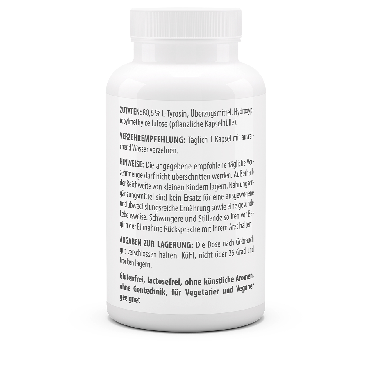 Tyrosin 500 mg (120 Kps)