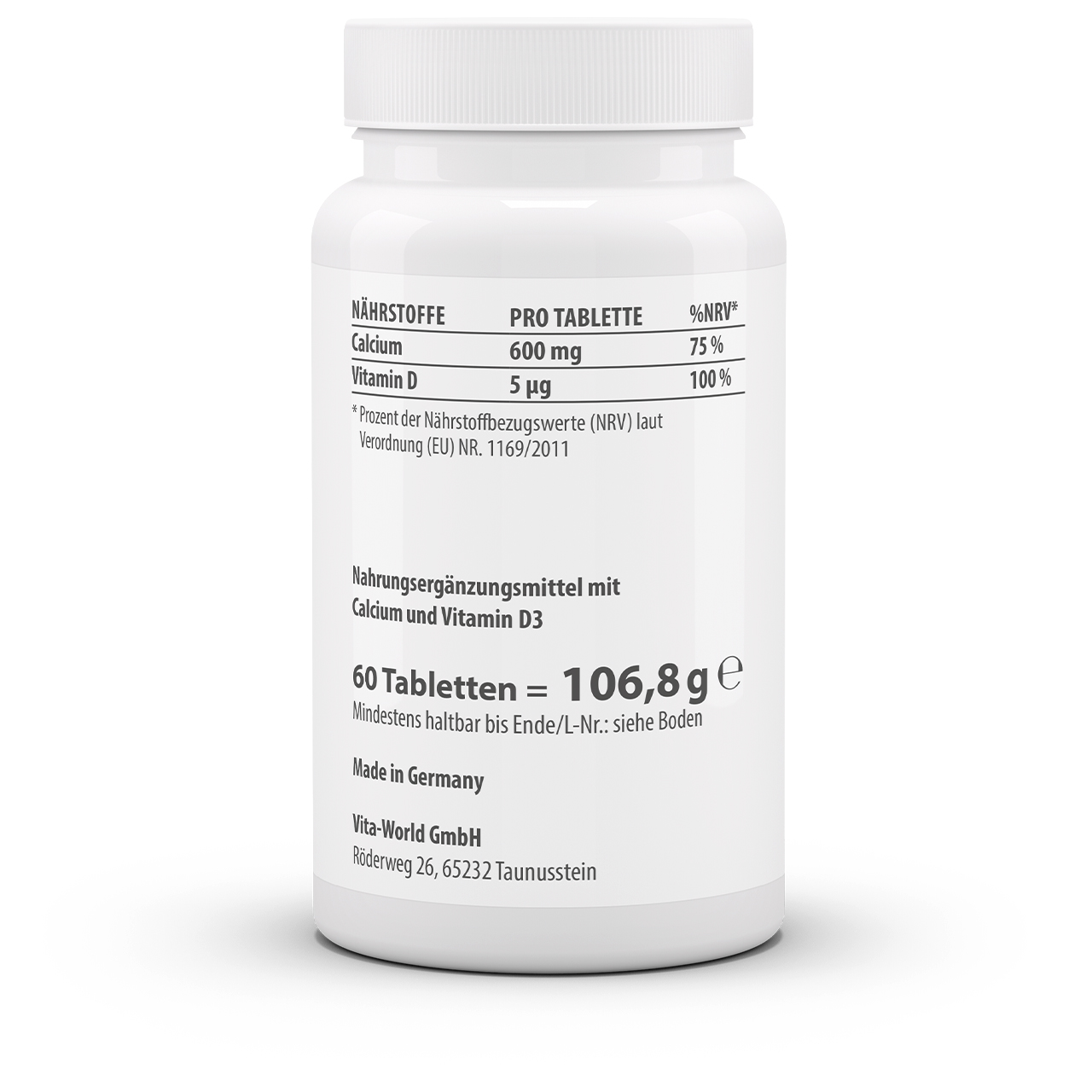Calcium 600 plus Vitamin D3 (60 Tbl) Calcium 600 plus Vitamin D3 (60 Tbl)