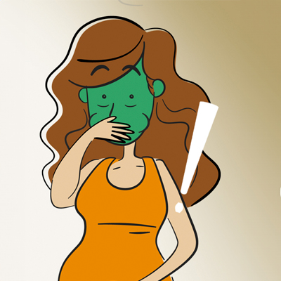 What causes morning sickness?