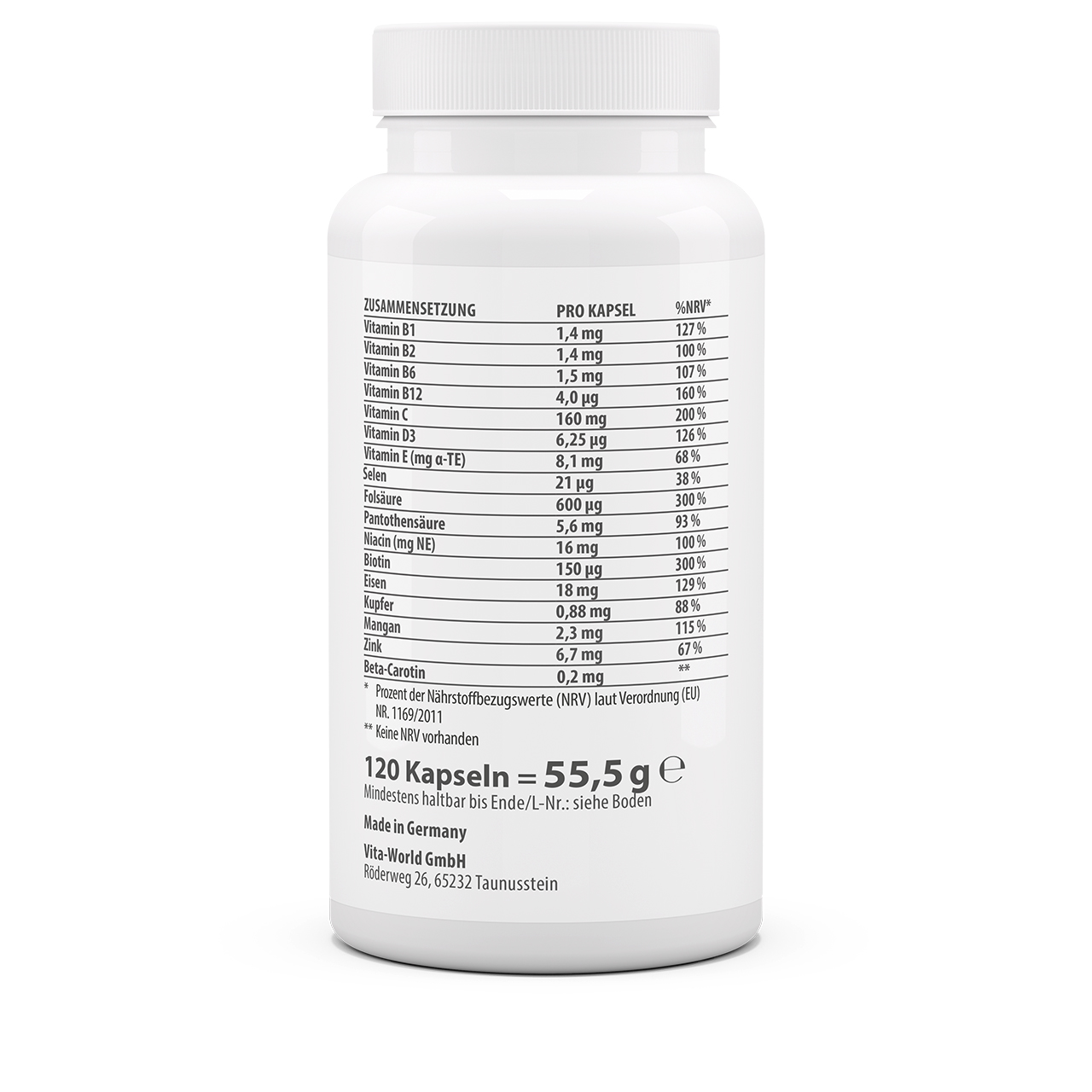 Multiplex Natal ohne Jod (120 Kps) Multiplex Natal ohne Jod (120 Kps)