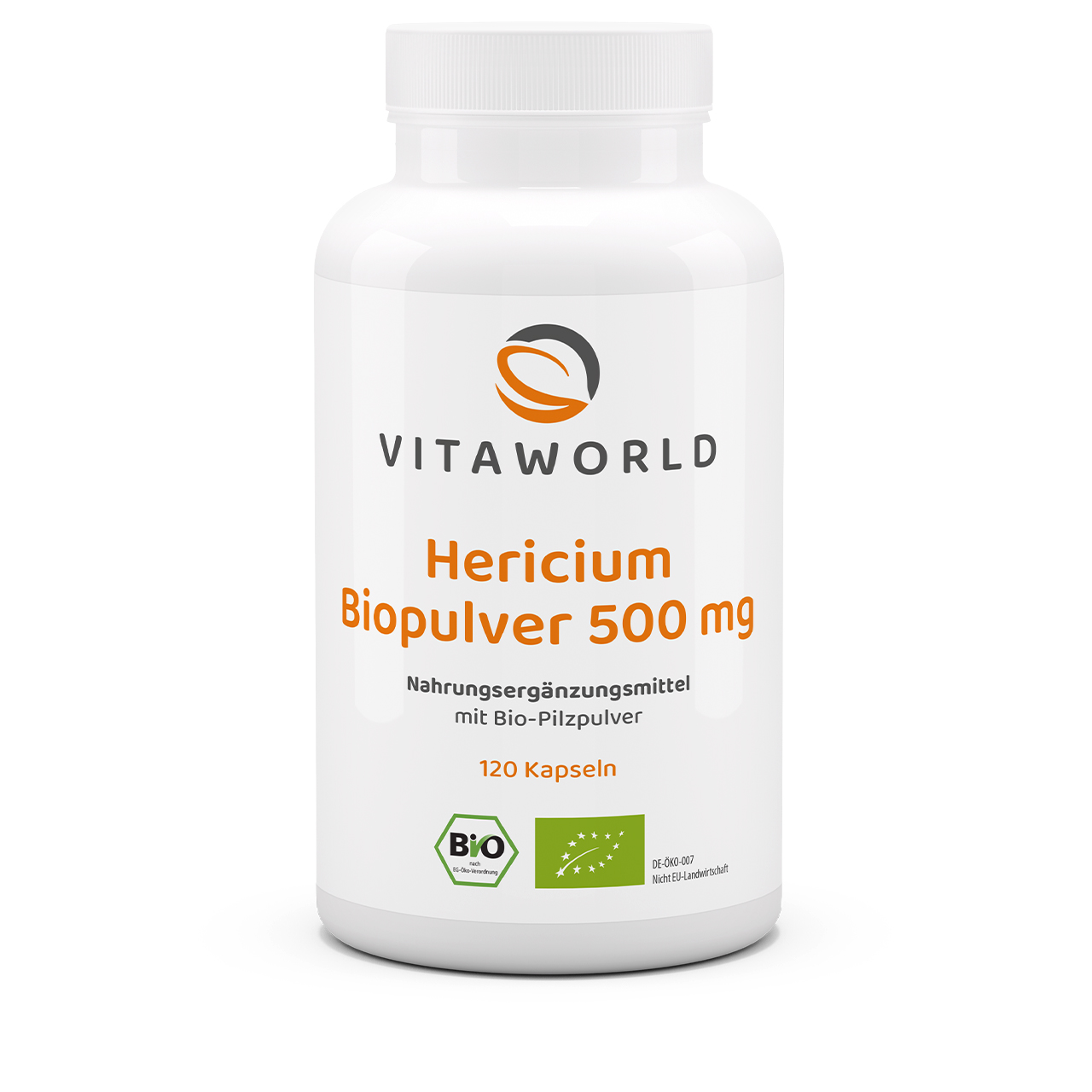 Hericium organic powder 500 mg (120 caps) Hericium organic powder 500 mg (120 caps)