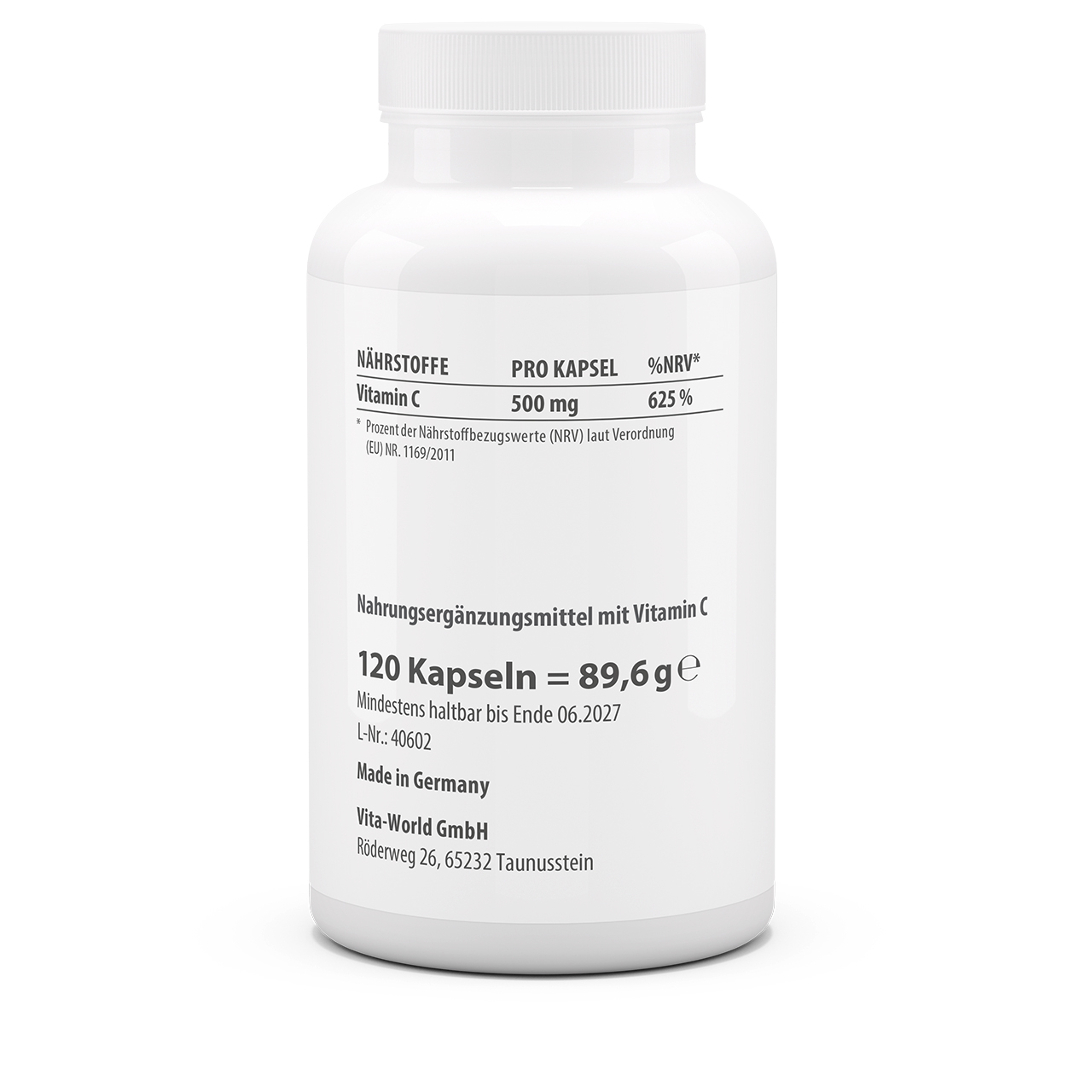 Vitamin C 500 Depot (120 Kps) Vitamin C 500 Depot (120 Kps)